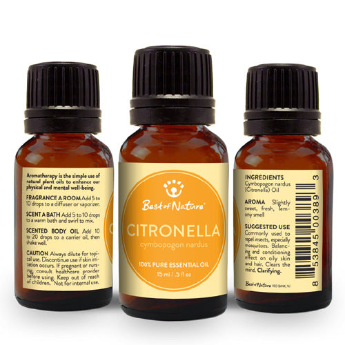 Citronella Essential Oil - Spa & Bodywork Market