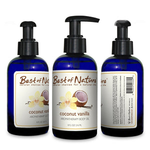 Best of Nature Coconut Vanilla Blend Massage Oil