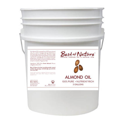 Pure Almond Massage and Body Oil 5 gallon pail