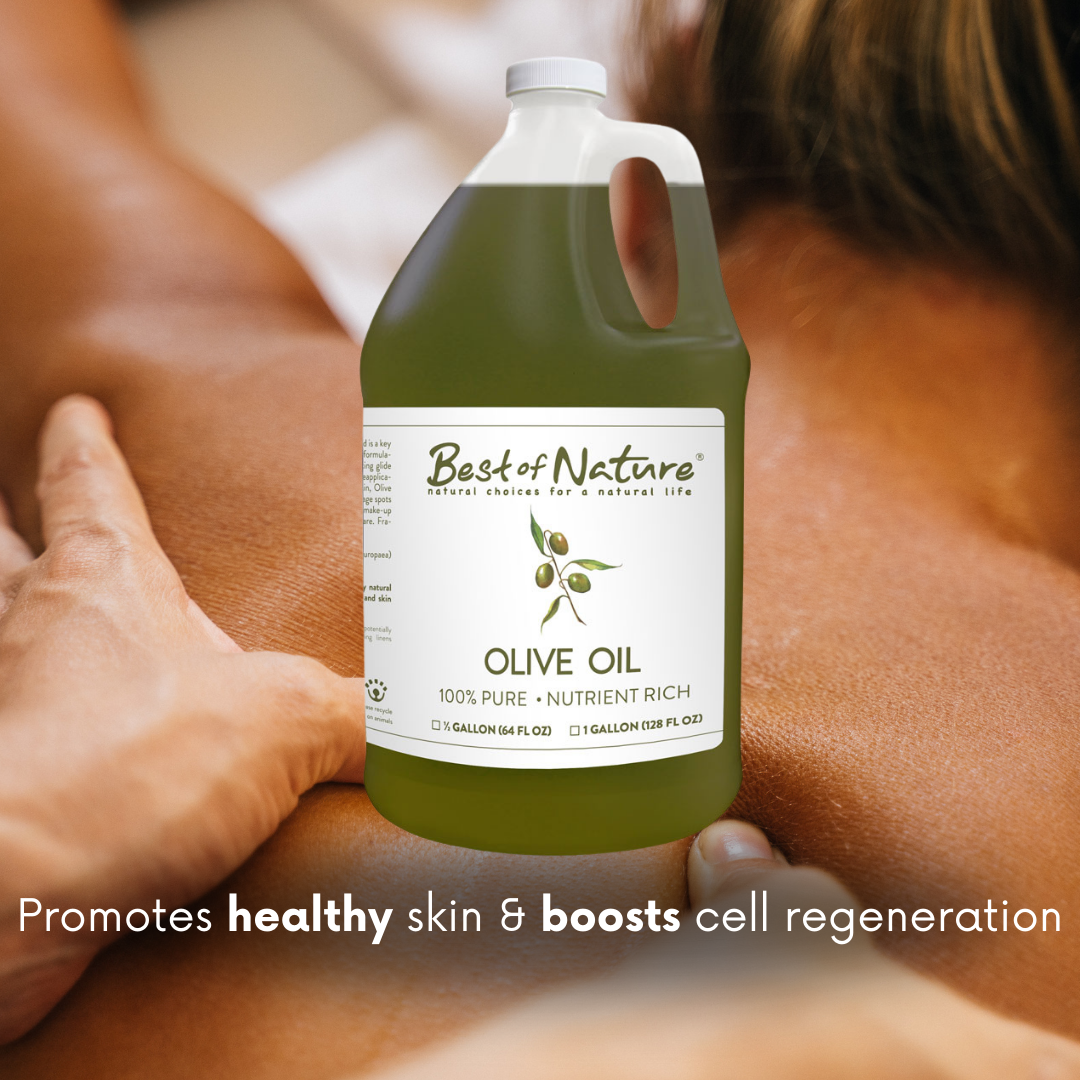 Olive Massage & Body Oil - 100% Pure