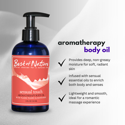 Sensual Touch Aromatherapy Massage & Body Oil