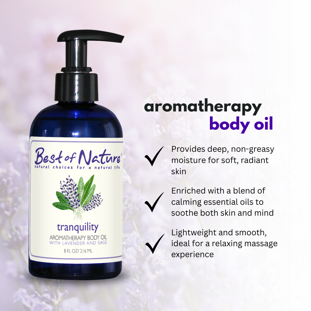 Tranquility Aromatherapy Massage & Body Oil