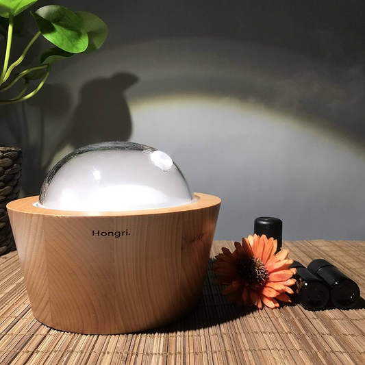 UNA Ultrasonic Aromatherapy Diffuser - Wood Grain