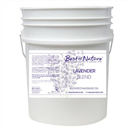 Lavender Blend Massage and Body Oil 5 gallon pail