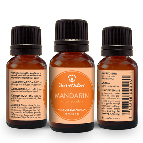 Best of Nature 100% Pure Mandarin Essential Oil