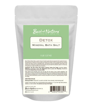 Detox Mineral Bath Salt - Bulk Size