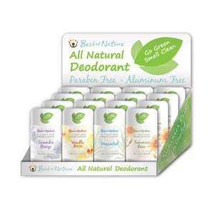 All Natural Deodorant Display