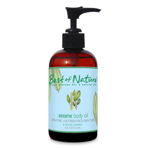 Best of Nature 100% Pure Sesame Massage and Body Oil