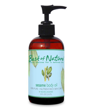 Best of Nature 100% Pure Sesame Massage and Body Oil