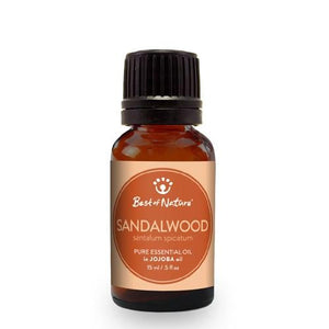 Sandalwood Essential Oil blended with Jojoba Oil - Spa & Bodywork Market