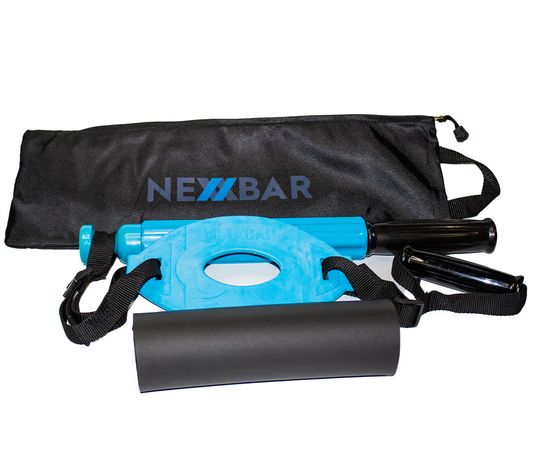 The Relver by Nexxbar - Self Leveraged Deep Tissue Foam Roller, Muscle Spasm & Trigger Point Pain Relief Massage Tool